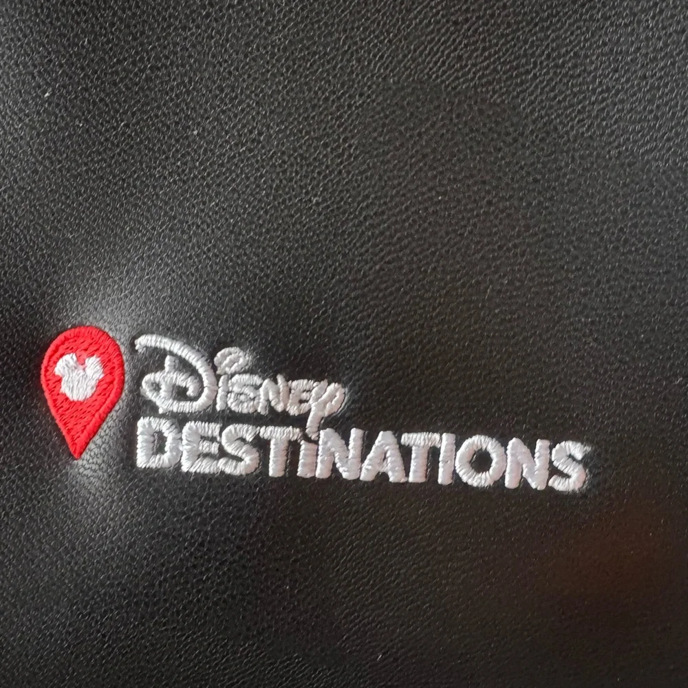 Corkcicle Black Commuter Backpack with Disney Destinations Logo